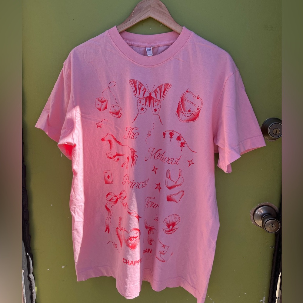 Official Chappel Roan Midwest Princess Tour Tee